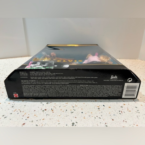 Barbie‎ & Elvis Presley Mattel Toy Barbie Dolls Set Collector Edition 1996 - Picture 5 of 9